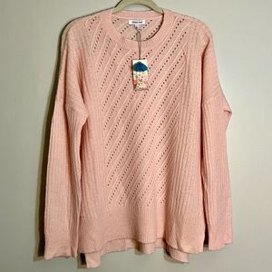 Johnny Was cashmere pull over sweater